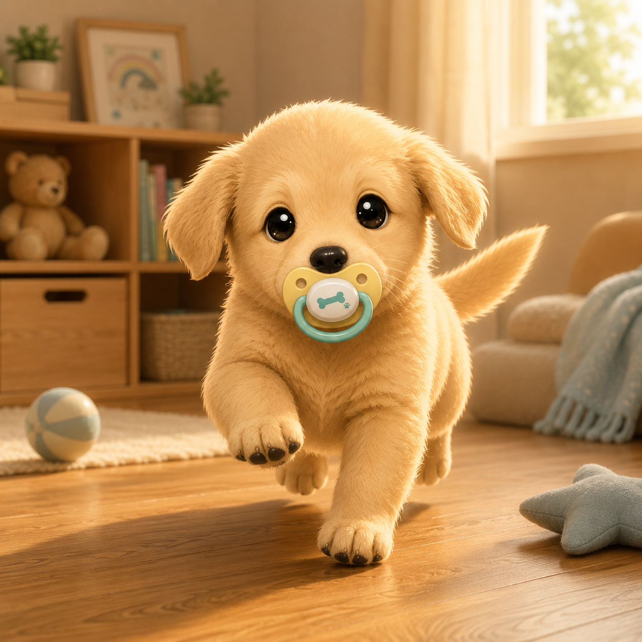 Baby Jotchua happy